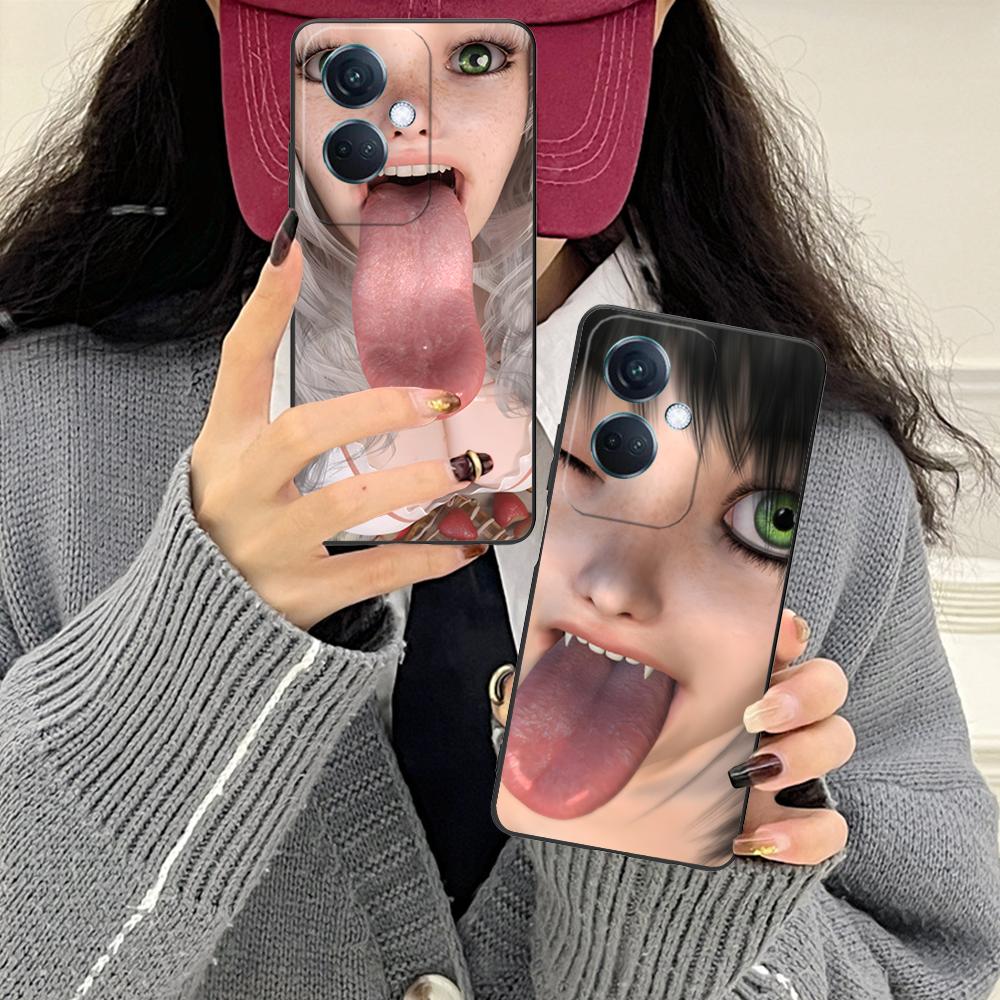 Oppo Reno 12 - Y2K Girl Teena CLMJ Phone Case