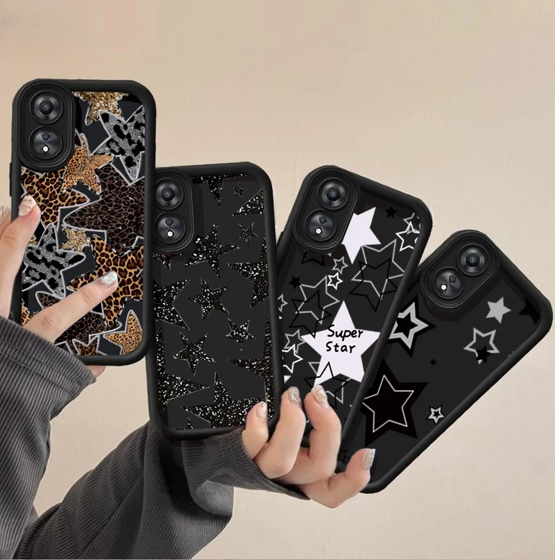 Vivo Y28 - Korean Cute Y2k Star Case For