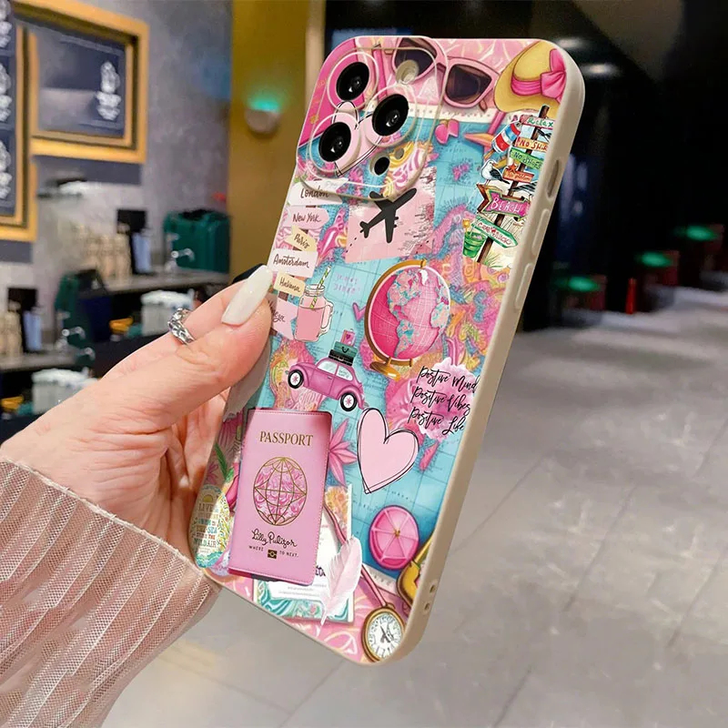 Travel Plane Printed Matte Ant - Apple Iphone 15 review and price