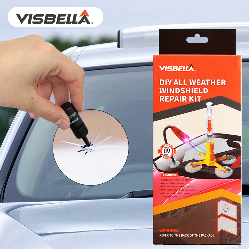 Visbella Car Windshield Repair - Liquid Uv Glue Kit review and price