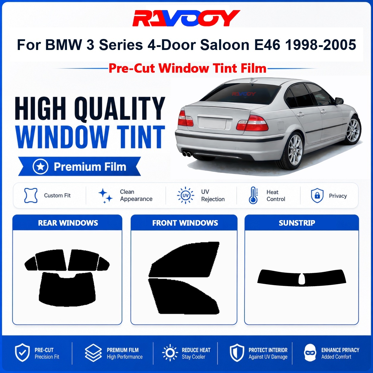 Premium Pre-Cut Window Tint Fo - Privacy Screen Protector review and price