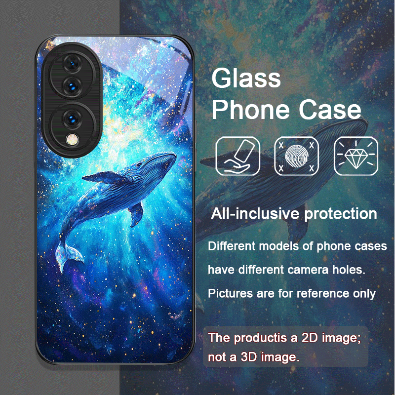 Cartoon Starry Sky Blue Whale  - Huawei Mate 60 review and price