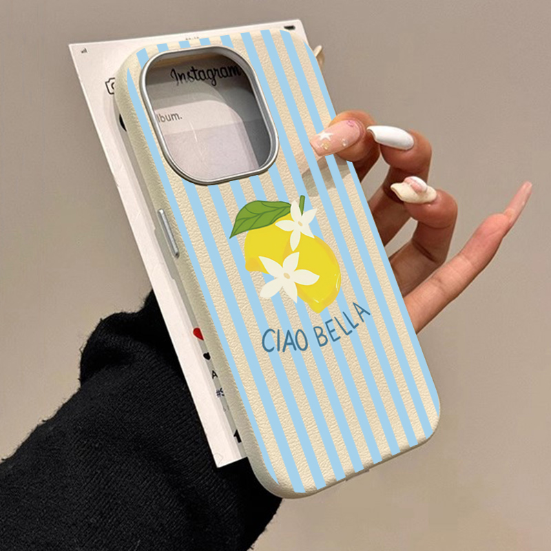 Lemon Striped Retro Design Sui - Samsung Galaxy S25 review and price