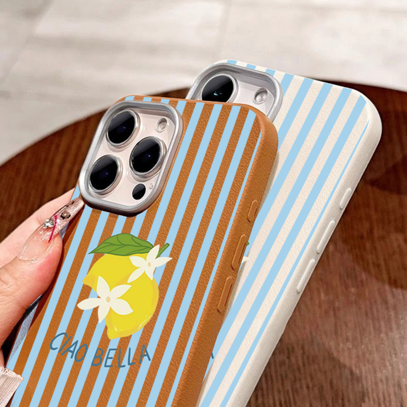 Lemon Striped Retro Design Sui - Samsung Galaxy S25 review and price