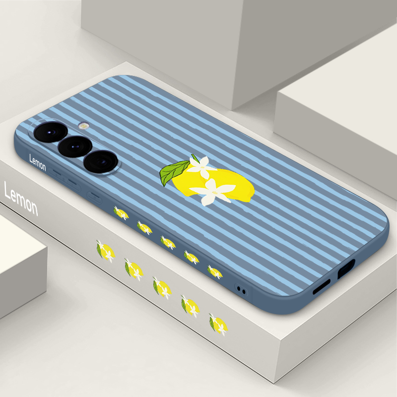 Stripe Lemon Print TPU Phone C - Samsung Galaxy A55 review and price