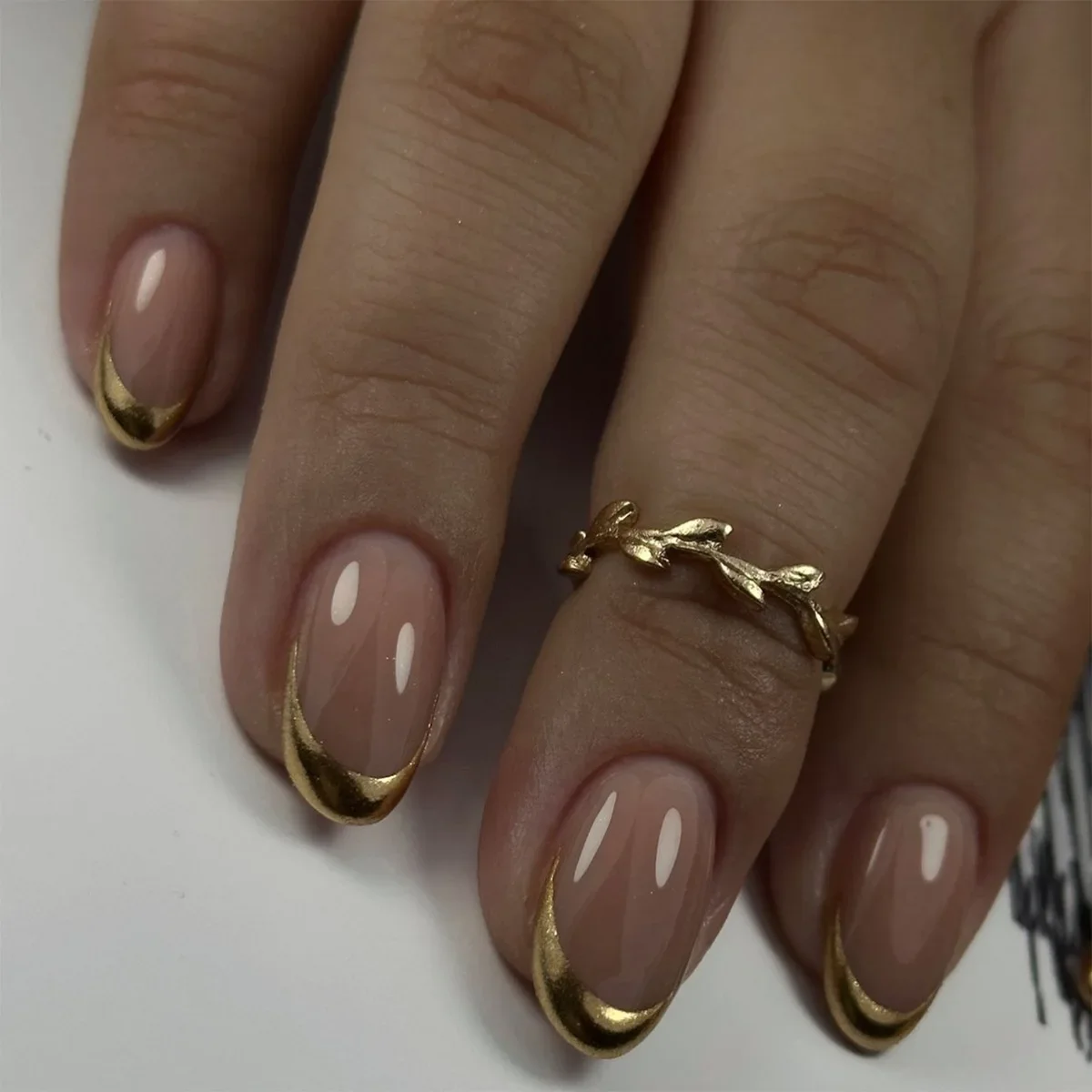 24Pcs Elegant Almond Press On  - Full Cover Adhesive review and price