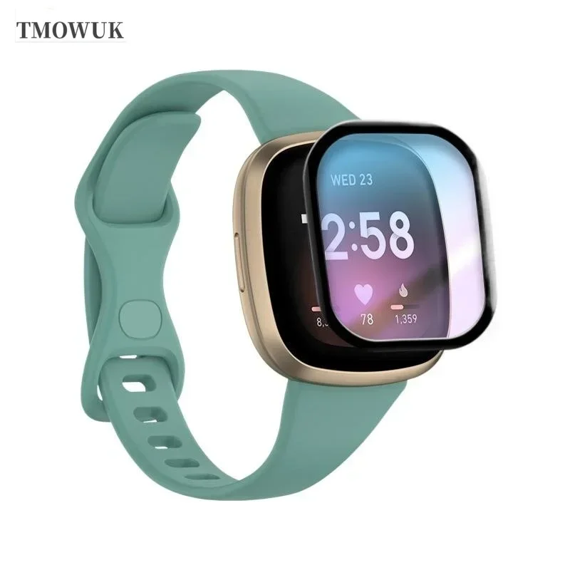For Fitbit Sense 2 Versa3 2 4  - Flexible Tpu Film review and price