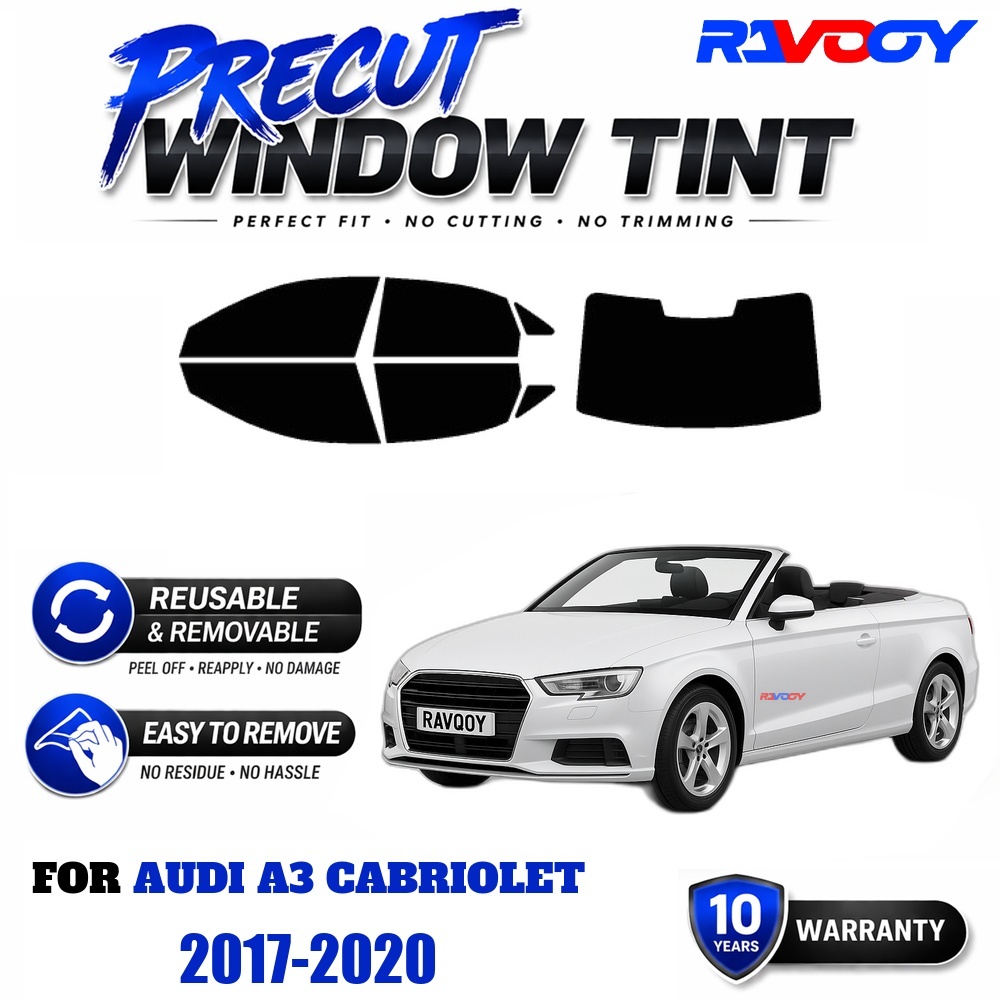 RAVOOY Precut Window Tint, Reu - Air Bubble Remover review and price