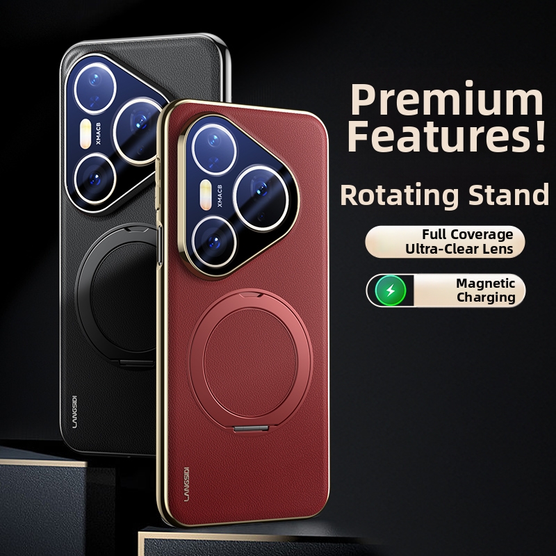 Magnetic Leather Case for Huaw - Huawei Pura 70 review and price