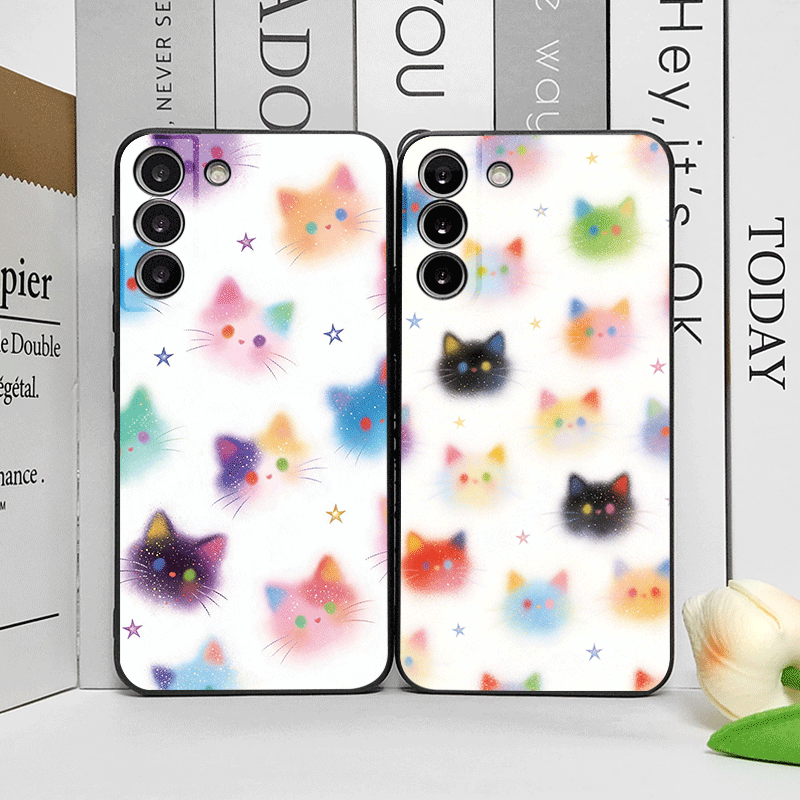 Funny Graffiti Colorful Cat He - Huawei Mate 60 review and price