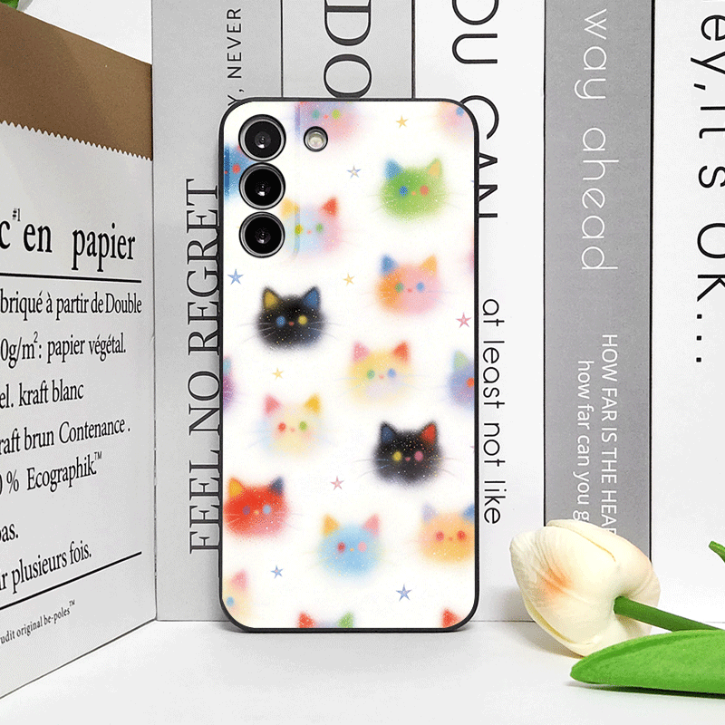 Funny Graffiti Colorful Cat He - Huawei Mate 60 review and price