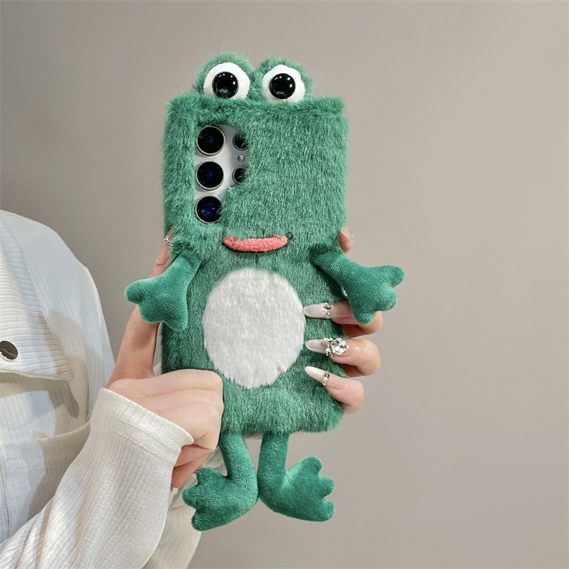 Plush Frog Phone Case, Cute Gr - Samsung Galaxy S25 review and price